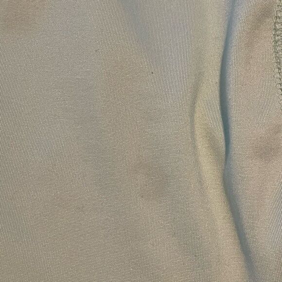 Hind Athletic Tech 1/2 Zip Shirt Jacket Mint Green Knit Long Sleeve Off-Center S - Picture 7 of 9